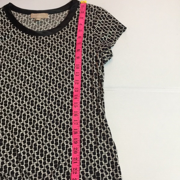 Banana Republic Luxe Touch T shirt . Black Sz LP - Picture 8 of 11